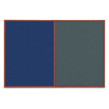 United Visual Products Slim Style Indoor Enclosed Corkboard, 42", UVRDS42SBH-BLACK-COBACC UVRDS42SBH-BLACK-COBACC